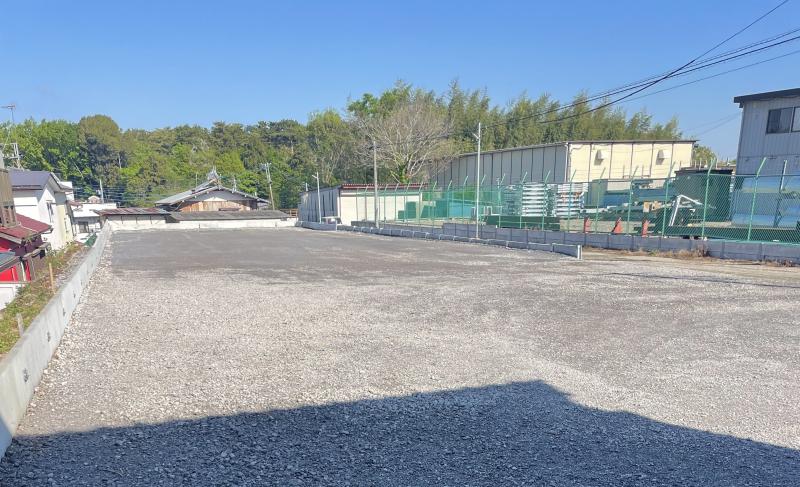 かなり広く整備してもらいました